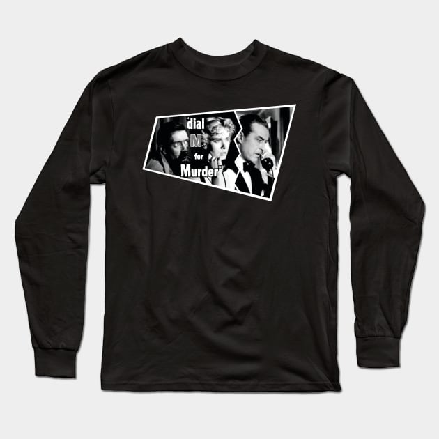 Dial M for Murder Long Sleeve T-Shirt by OmerNaor316